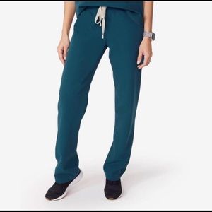 Figs scrubs Caribbean blue